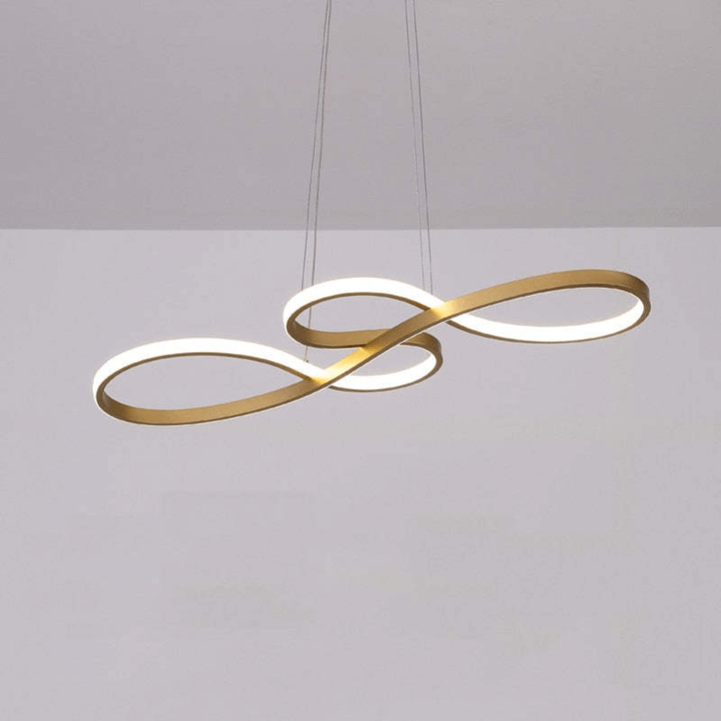 Lampa wisząca LED w kształcie nuty muzycznej - Nowoczesne oświetlenie