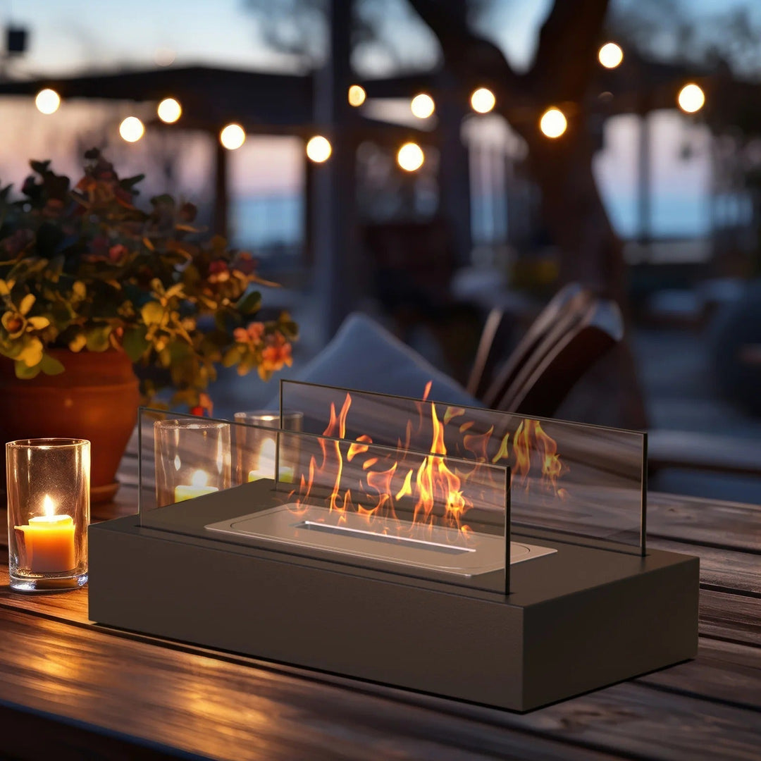 Serene Flame Luxe Fire Pit – twórz magiczne wieczory z ogniem i stylem