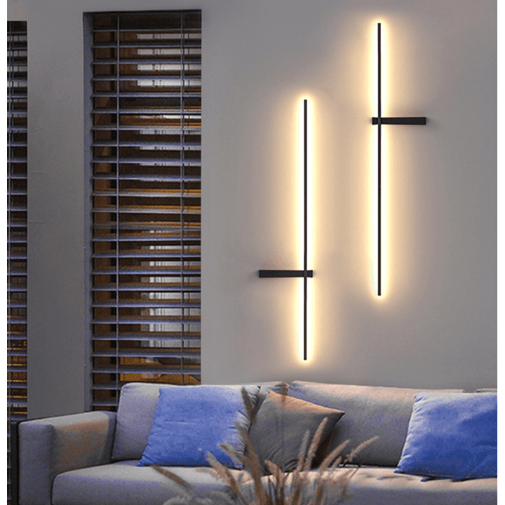 Nowoczesna zewnętrzna lampa ścienna LED