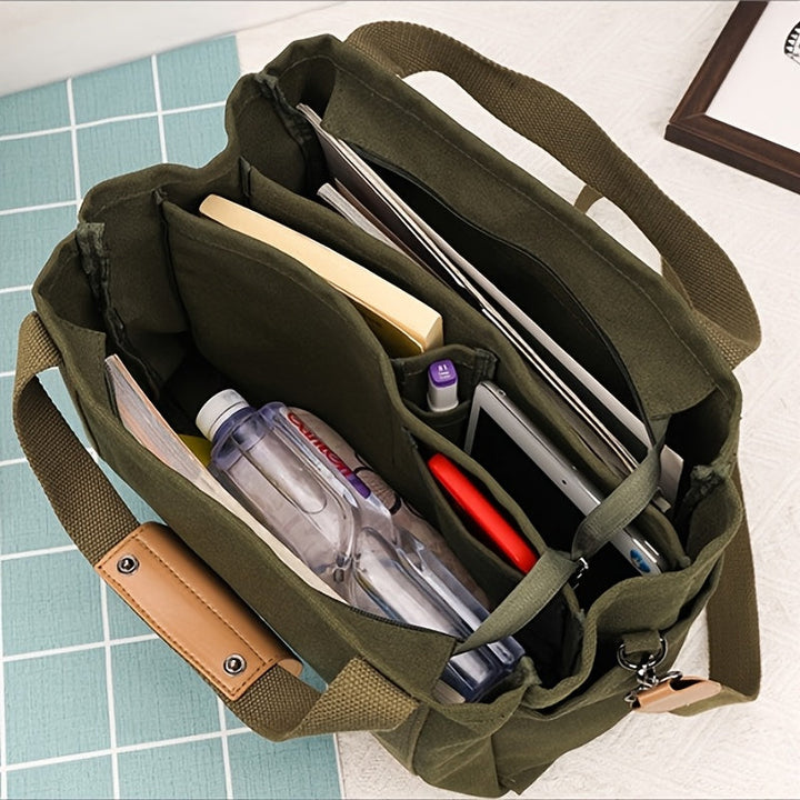 Torba typu tote ComfortCarry dla kobiet – lekka, z odpinanym paskiem i dużą przestrzenią do przechowywania