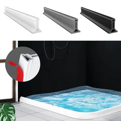 AquaBarrier Silicone Water Stopper | Premium wodoodporna listwa do łazienek i pryszniców