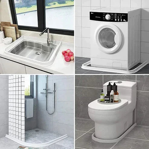 AquaBarrier Silicone Water Stopper | Premium wodoodporna listwa do łazienek i pryszniców