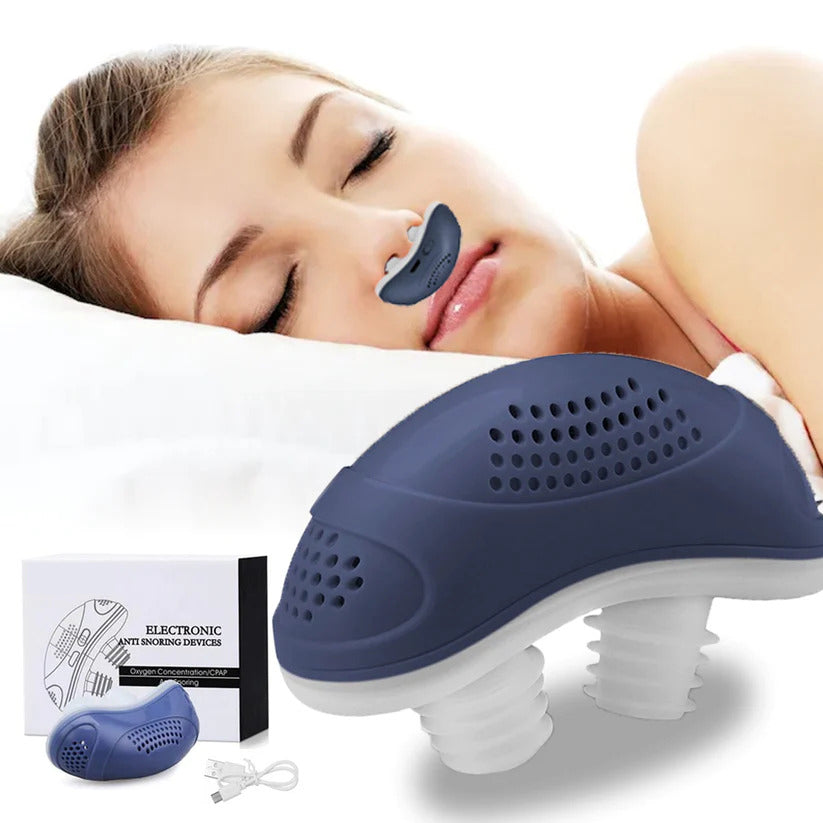 SleepAir Micro CPAP Urządzenie na Bezdech Senny – Kompaktowe do Podróży i Przeciw Chrapaniu - Alternatywa dla CPAP