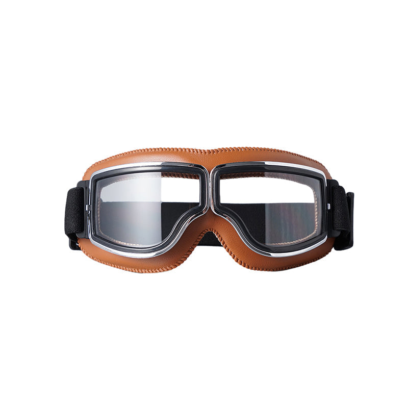Okulary motocyklowe w stylu vintage