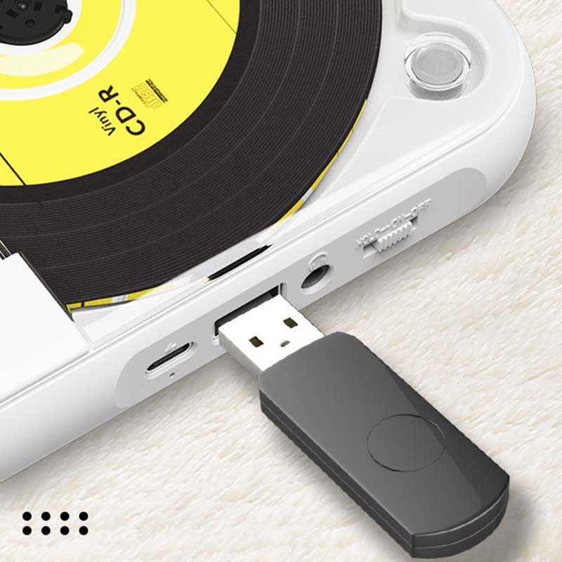 Przenośny odtwarzacz CD - Bluetooth | dźwięk Hi-Fi | różne kolory