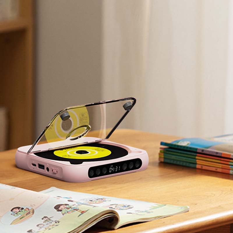 Przenośny odtwarzacz CD - Bluetooth | dźwięk Hi-Fi | różne kolory
