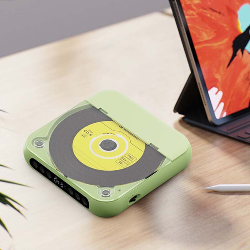 Przenośny odtwarzacz CD - Bluetooth | dźwięk Hi-Fi | różne kolory