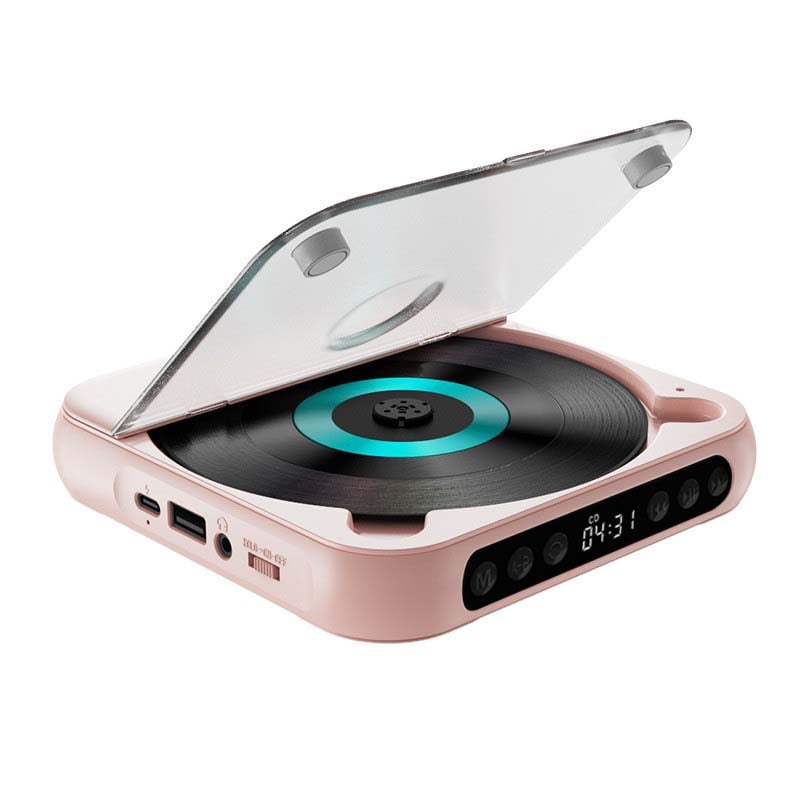Przenośny odtwarzacz CD - Bluetooth | dźwięk Hi-Fi | różne kolory