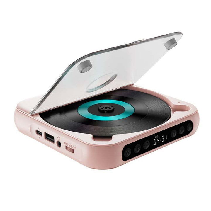 Przenośny odtwarzacz CD - Bluetooth | dźwięk Hi-Fi | różne kolory