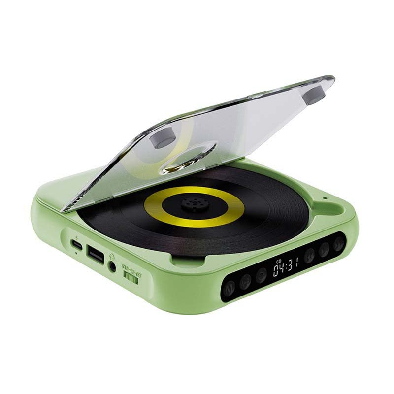 Przenośny odtwarzacz CD - Bluetooth | dźwięk Hi-Fi | różne kolory