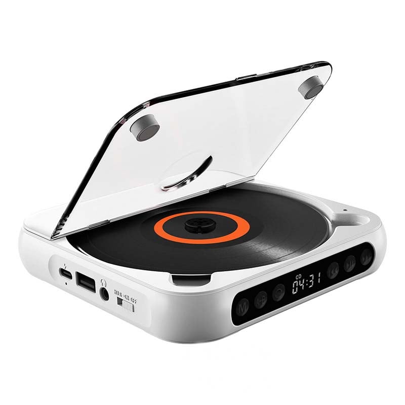 Przenośny odtwarzacz CD - Bluetooth | dźwięk Hi-Fi | różne kolory