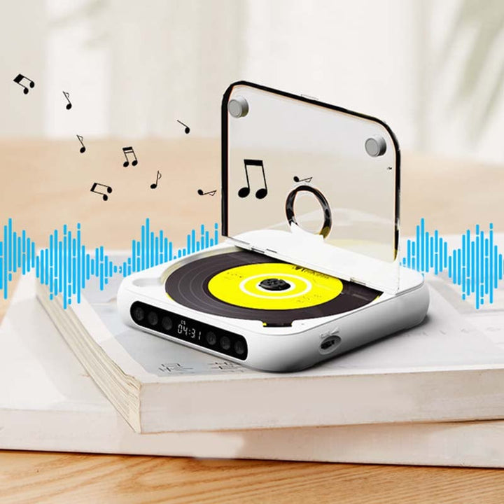 Przenośny odtwarzacz CD - Bluetooth | dźwięk Hi-Fi | różne kolory