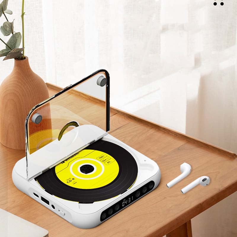 Przenośny odtwarzacz CD - Bluetooth | dźwięk Hi-Fi | różne kolory