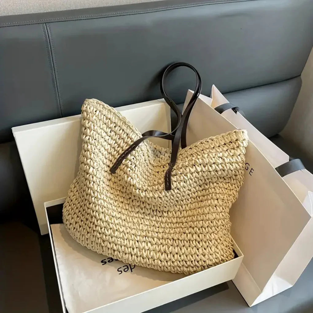 Damska torba tote Woven – Stylowa torba na co dzień