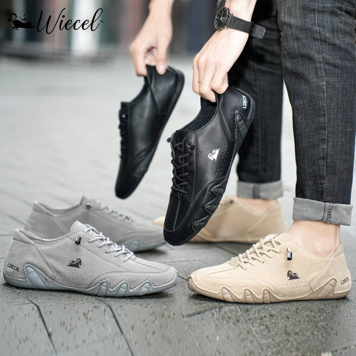 Uniseks skórzane buty barefoot – BareMotion