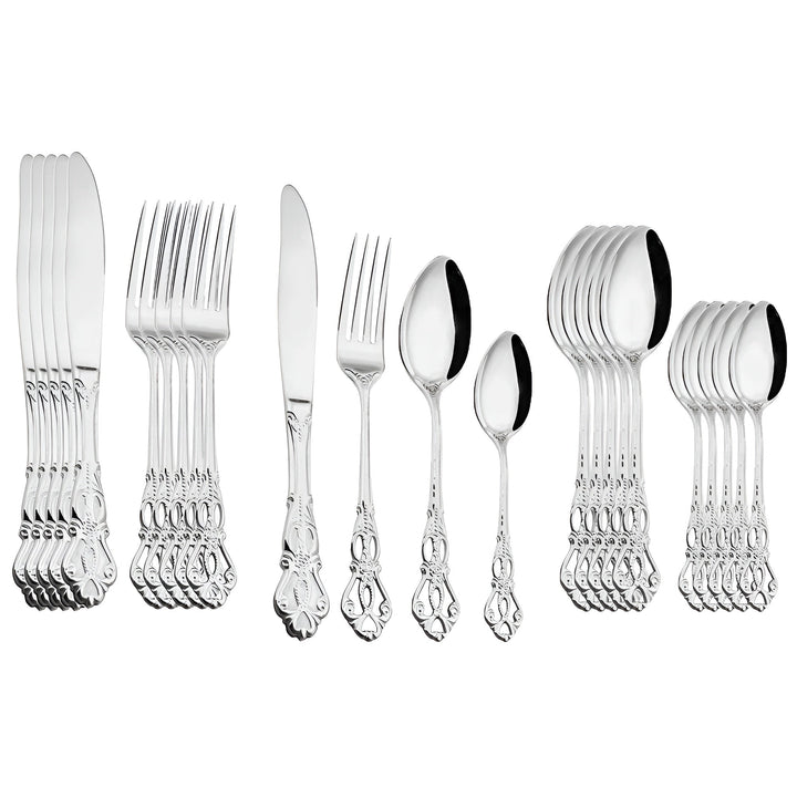 Luksusowy zestaw sztućców 24-częściowy – RoyalCutlery