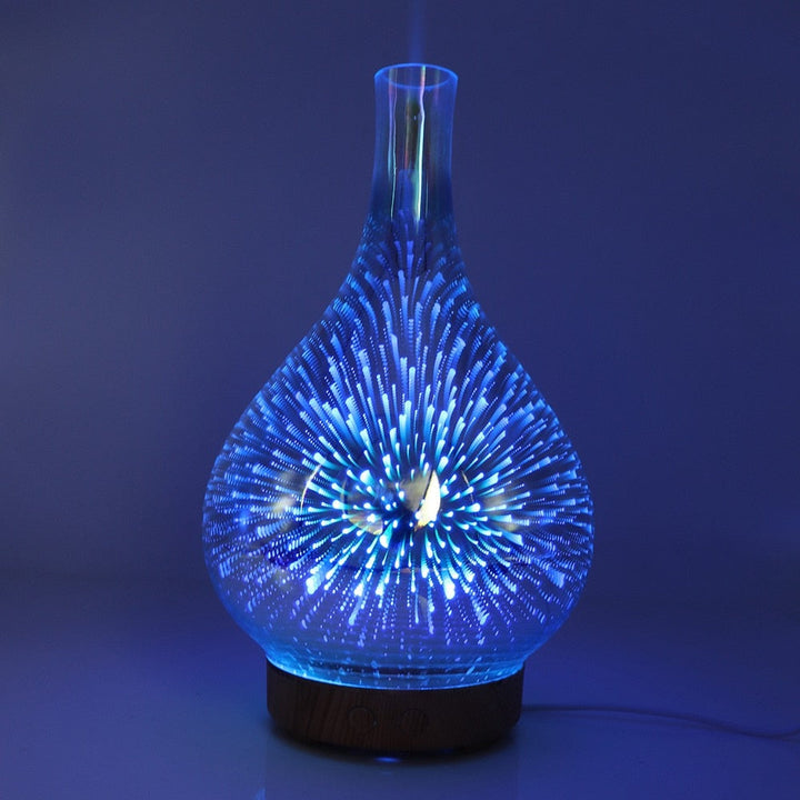 Relaksujący dyfuzor zapachowy do aromaterapii i oświetlenia otoczenia – AuroraGlow