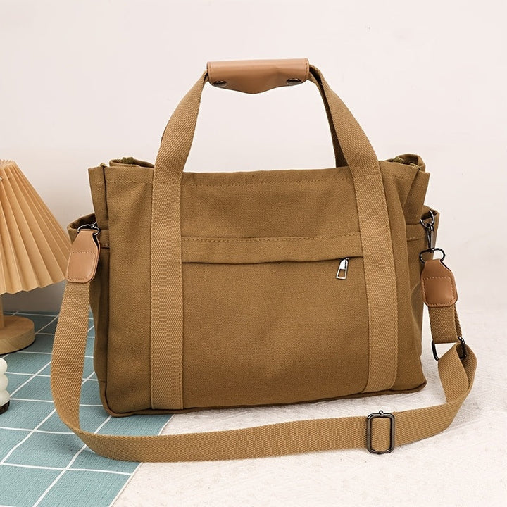 Torba typu tote ComfortCarry dla kobiet – lekka, z odpinanym paskiem i dużą przestrzenią do przechowywania