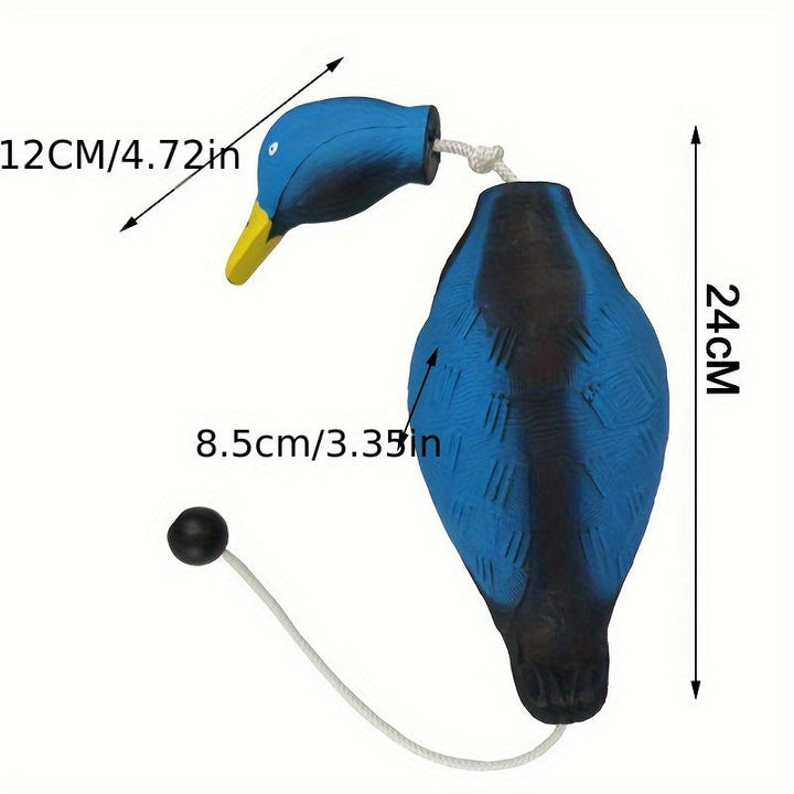 Mallard Retriever – Trwała Plastikowa Zabawka Treningowa w Kształcie Kaczki