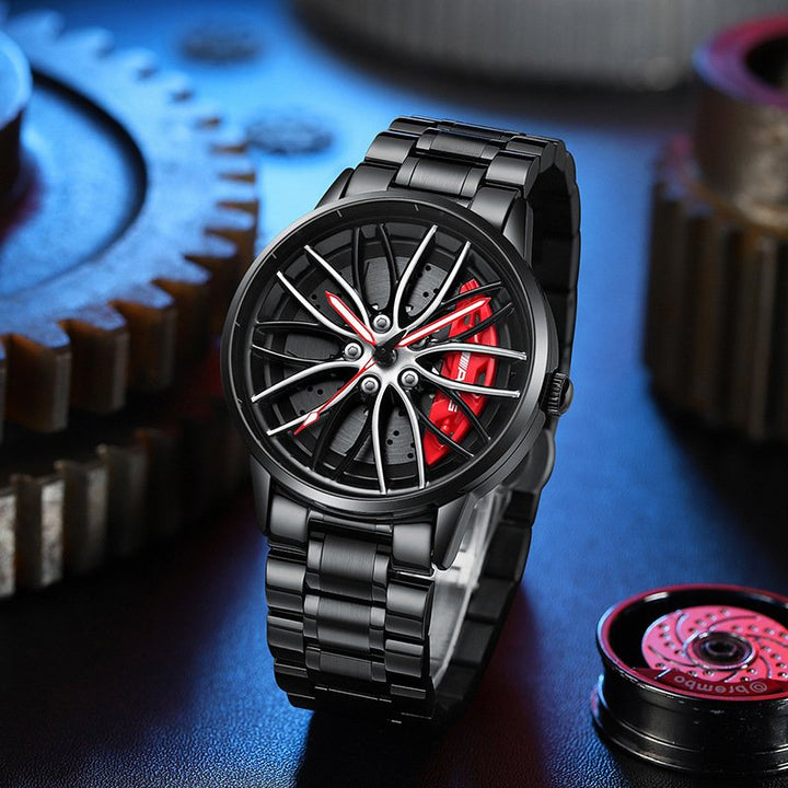 Elegancki zegarek męski w stylu wyścigowym - RaceVision