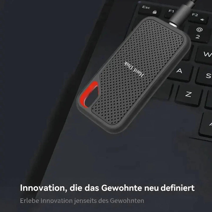 Mobilny zewnętrzny dysk SSD do szybkiego transferu danych