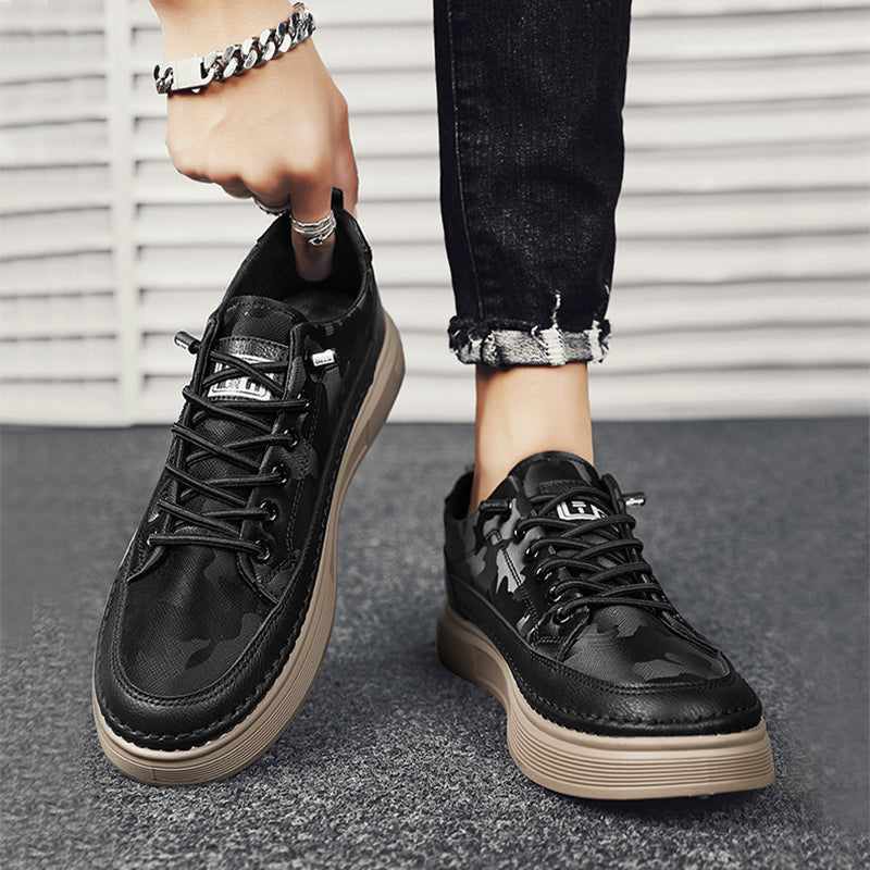 Męskie Sneakersy Wsuwane Niskie z Podeszwą Wtryskową