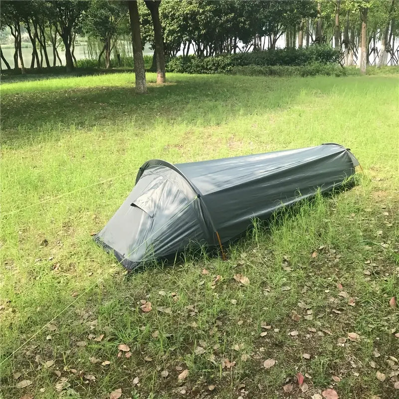 Kompaktowy namiot wodoodporny - Ultralekki na 1 osobę, na przygodę