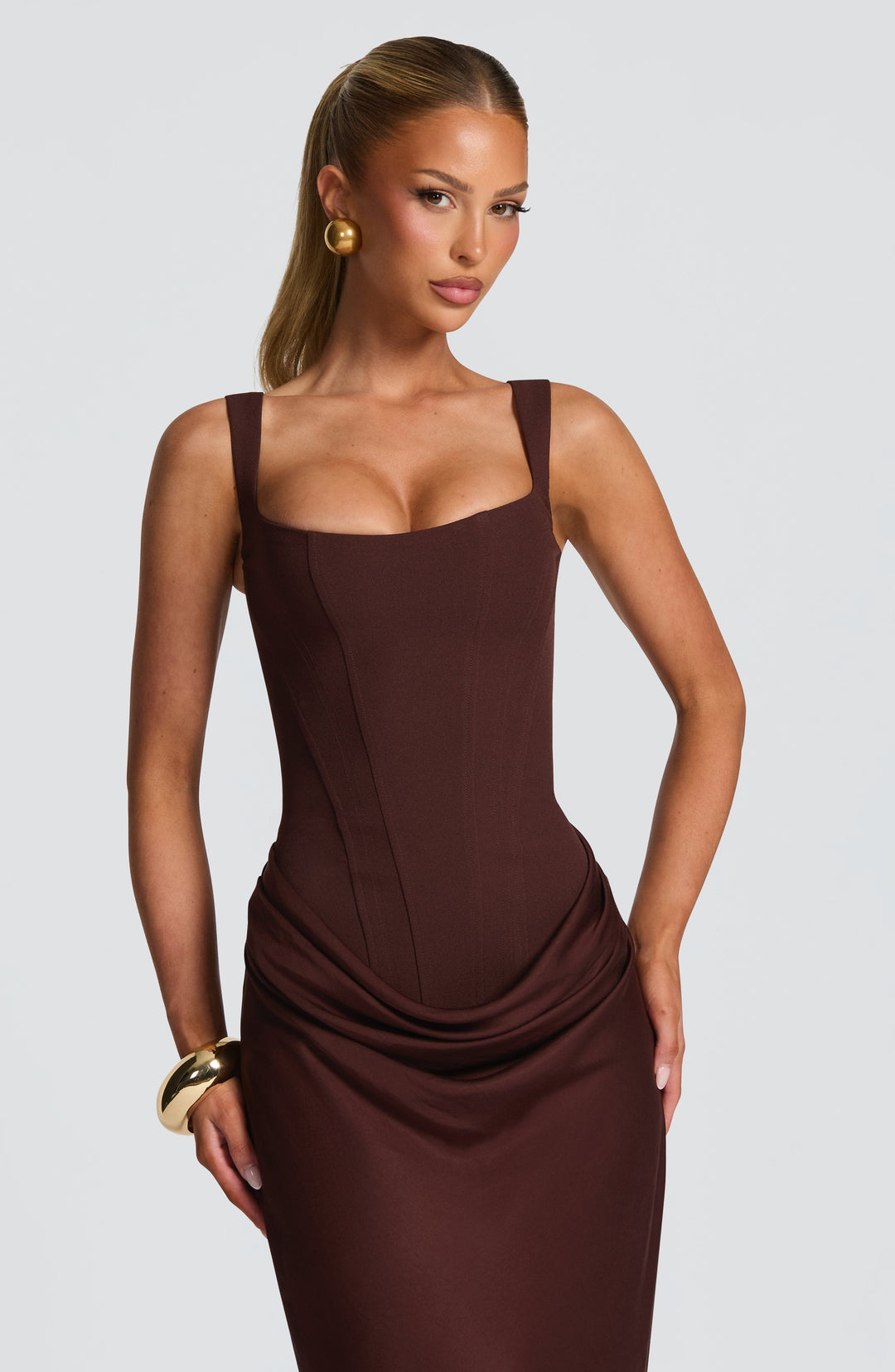 Sukienka maxi bodycon Indy