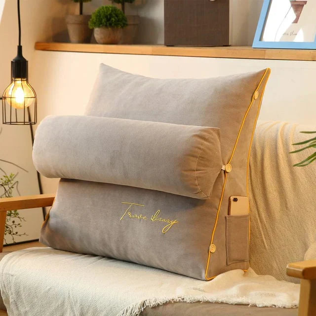 Ergonomiczna poduszka klinowa podpierająca plecy – Relaxa