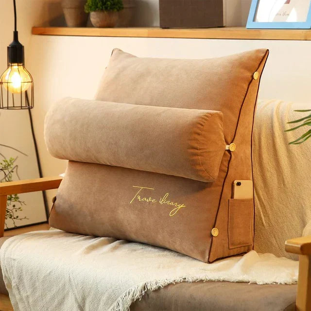 Ergonomiczna poduszka klinowa podpierająca plecy – Relaxa