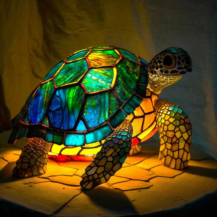 Lampy Zwierzęce z Kolorowego Szkła – Artystyczna Dekoracja na Stół