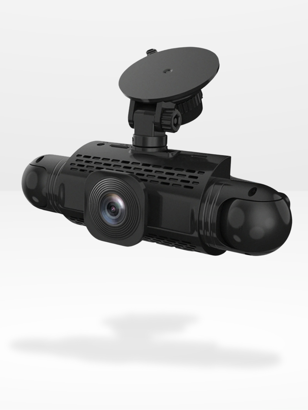 Wideorejestrator samochodowy 360° | DashGard Pro CX360 | Rejestrator jazdy Full HD z widzeniem nocnym i monitorem parkingowym
