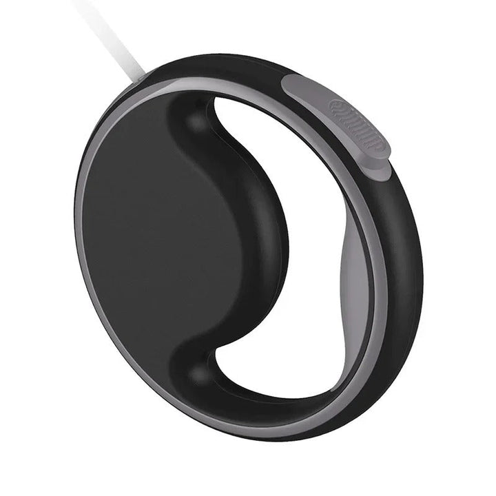 Automatyczna smycz dla psa z LED – ergonomiczny uchwyt i światło bezpieczeństwa