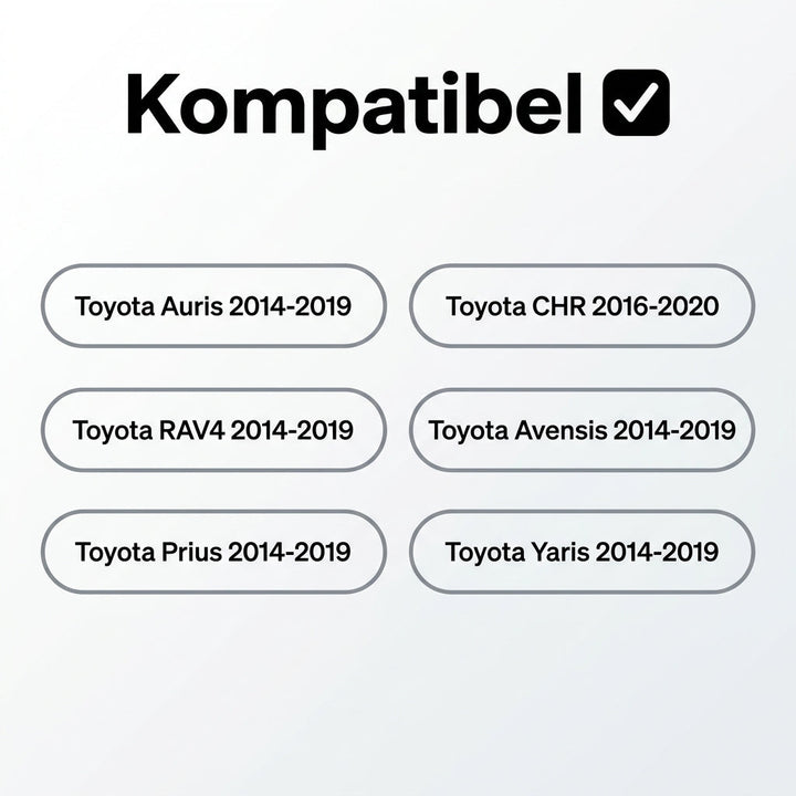 Toyota Bezprzewodowy moduł CarPlay | 2014-2020 | Plug & Play