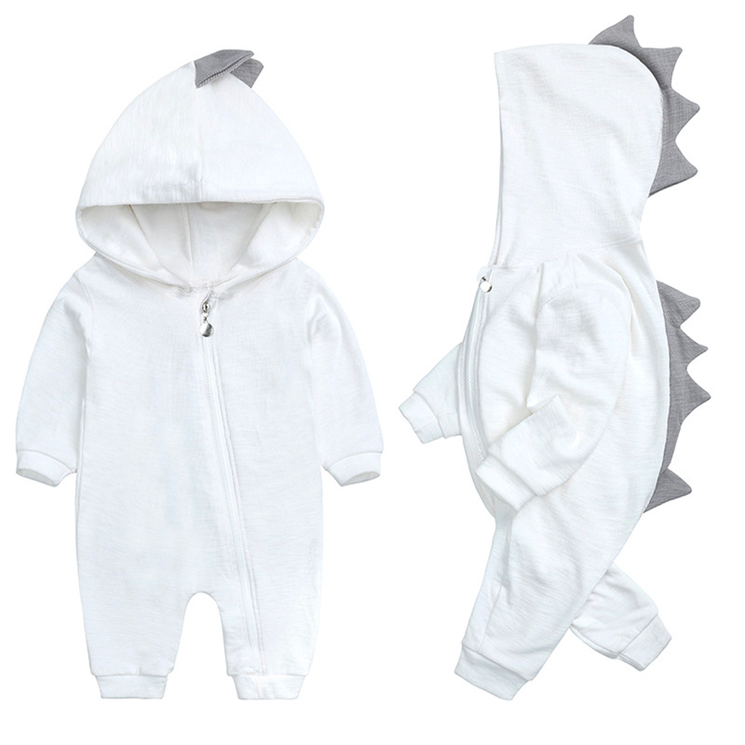 Słodkie body niemowlęce z czapeczką dinozaura - DinoDream Onesie