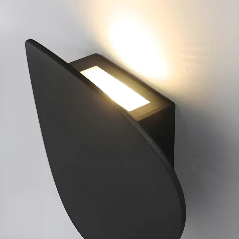 Metalowa lampa ścienna Disk