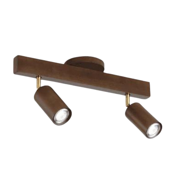 Regulowany Drewniany Reflektor Sufitowy – EcoLux