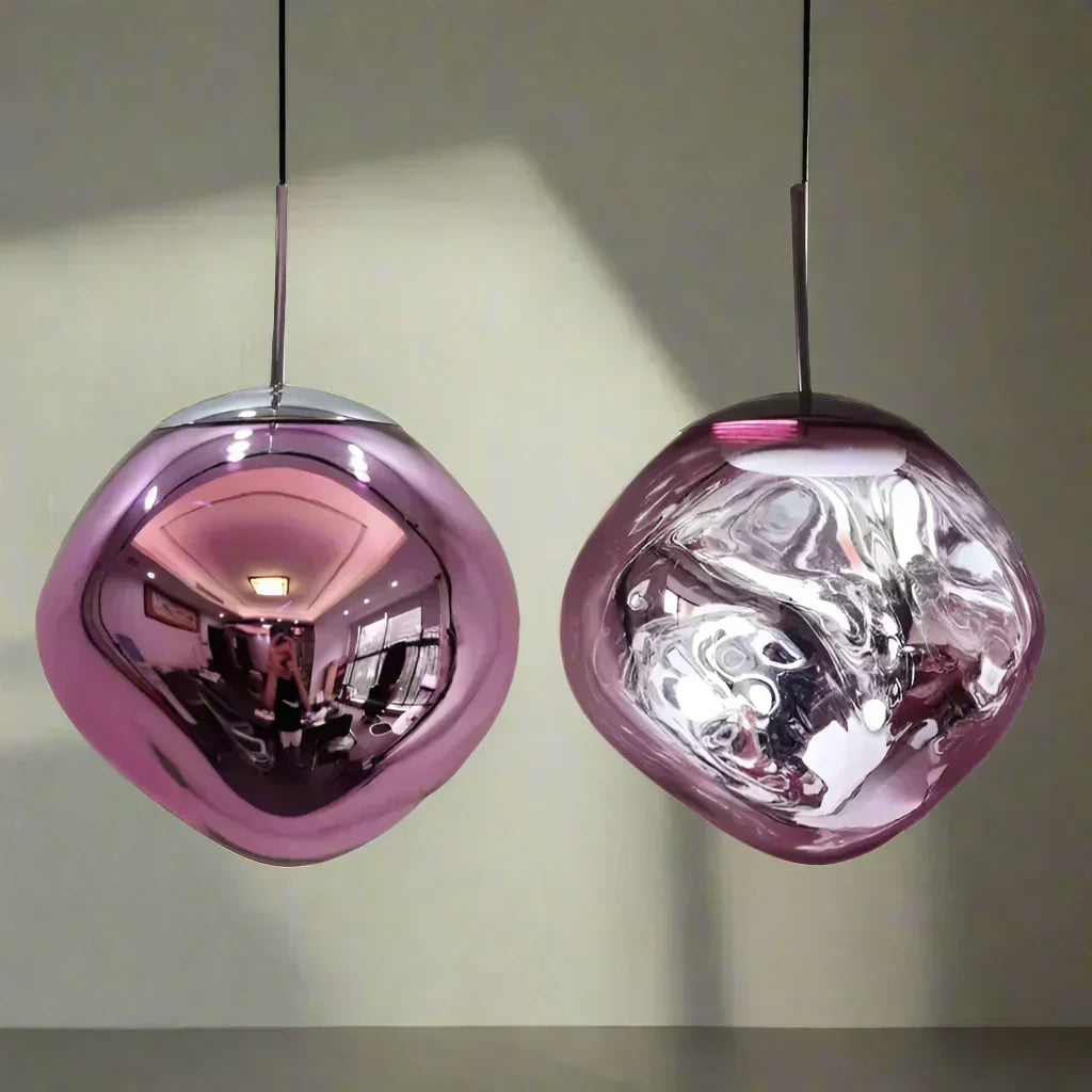 Fjordline – nordycka lampa wisząca z przezroczystym szkłem do kuchni i salonu