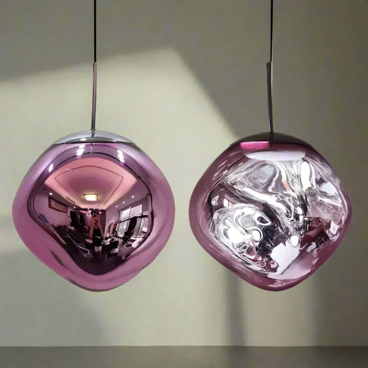 Fjordline – nordycka lampa wisząca z przezroczystym szkłem do kuchni i salonu
