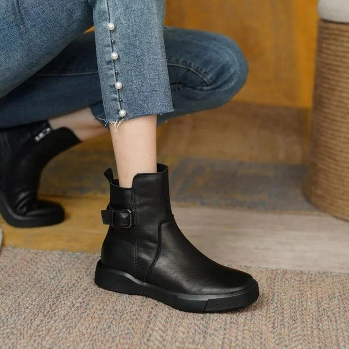 Vintage Botki Ankle – Retro Styl z Nowoczesnym Nutem