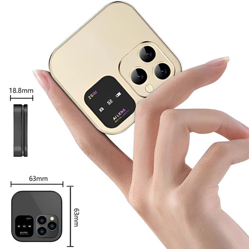 Telefon Flip Składany Dual SIM | Ekran 1,77" | 1000 mAh | Micro USB