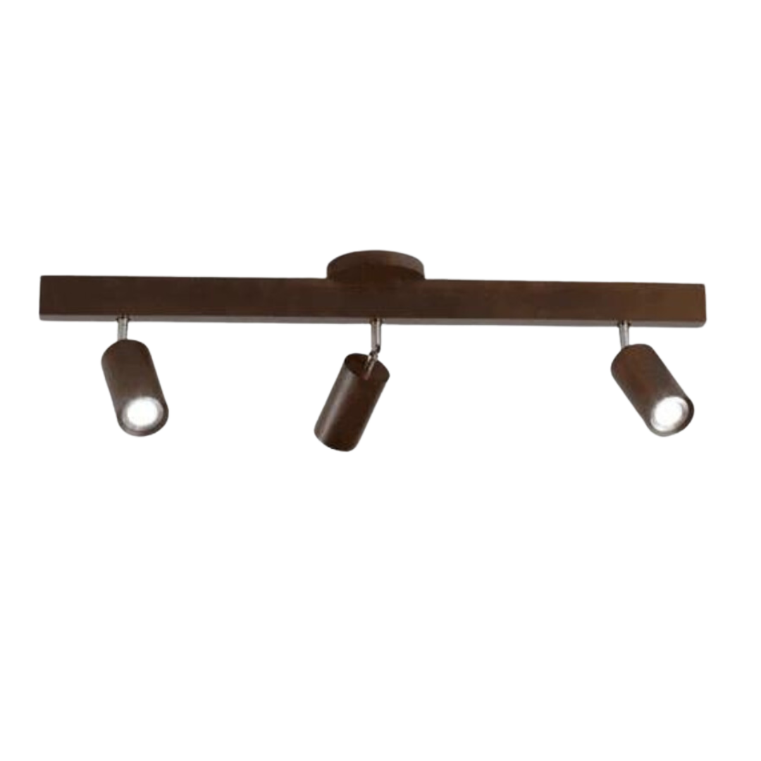 Regulowany Drewniany Reflektor Sufitowy – EcoLux