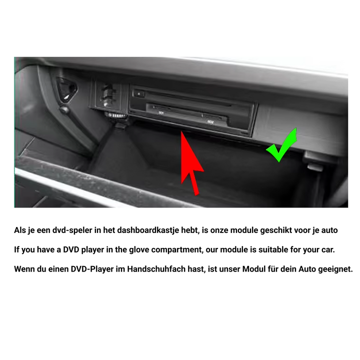Volkswagen Golf 7 | Bezprzewodowy moduł CarPlay | 2013-2020