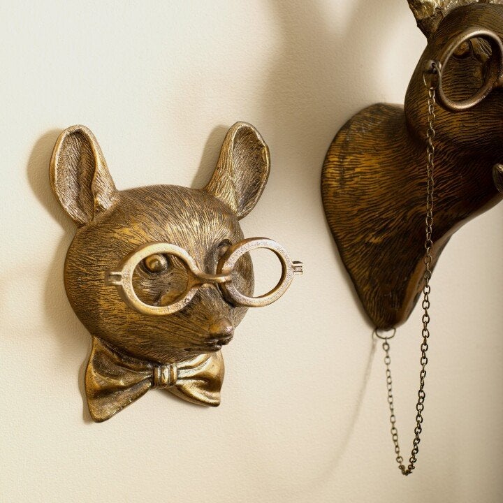 Zabawna Dekoracja Ścienna z Głową Zwierzęcia – WallCritters
