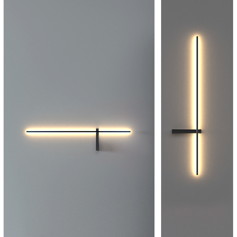 Nowoczesna zewnętrzna lampa ścienna LED