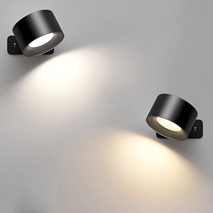 Magnetyczna i bezprzewodowa lampa ścienna