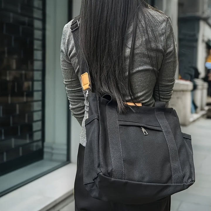 Torba typu tote ComfortCarry dla kobiet – lekka, z odpinanym paskiem i dużą przestrzenią do przechowywania