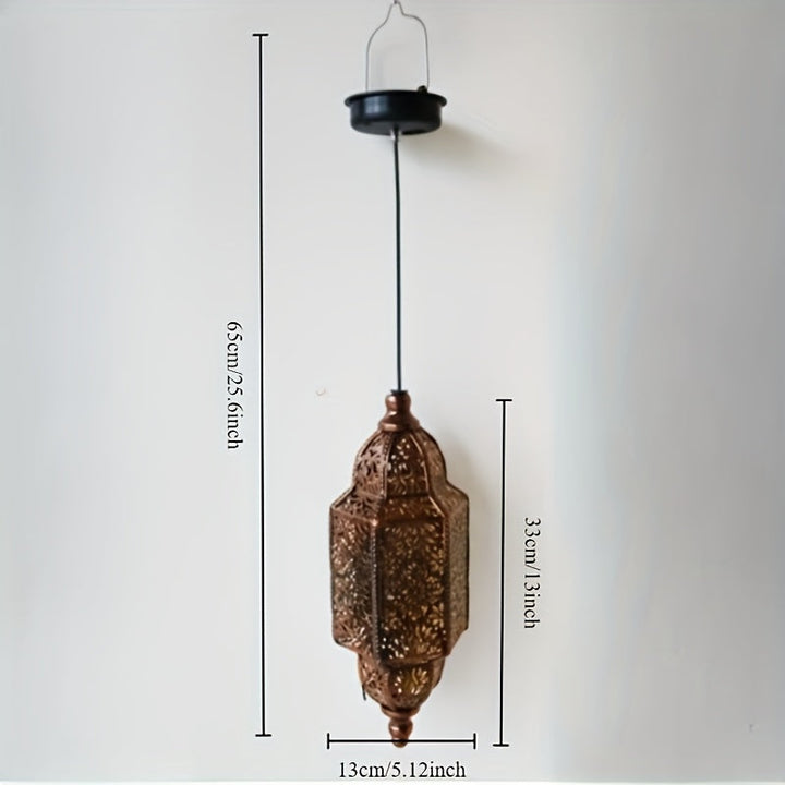 Marokańska lampa – vintage'owa elegancja do przyjemności na świeżym powietrzu