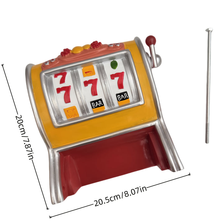 Uchwyt na papier toaletowy Jackpot – Design automatu do gry, montowany na ścianie