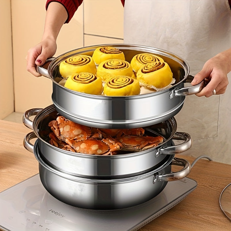 Parowar 3-poziomowy – NutriSteam